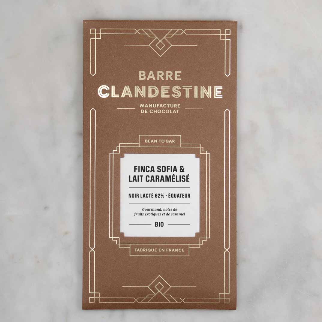 Barre chocolat Finca Sofia & lait caramélisé