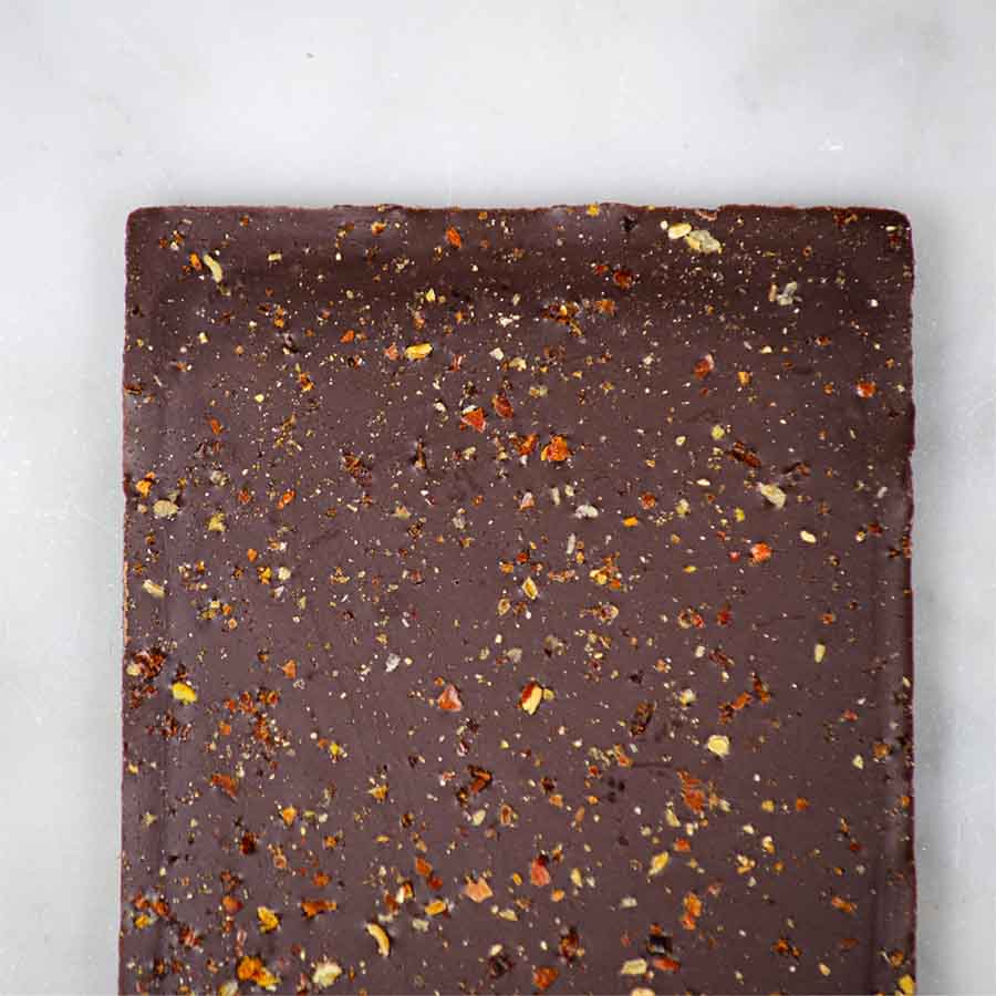 Barre chocolat, coco et piment