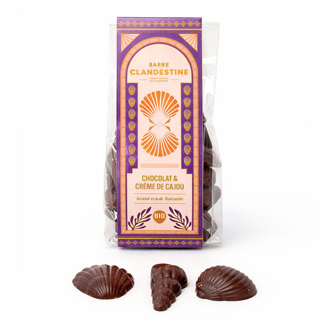 Coquillages - Chocolat et cajou