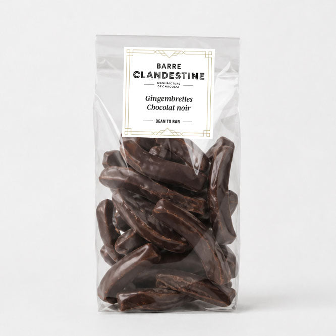 Gingembrettes chocolat noir