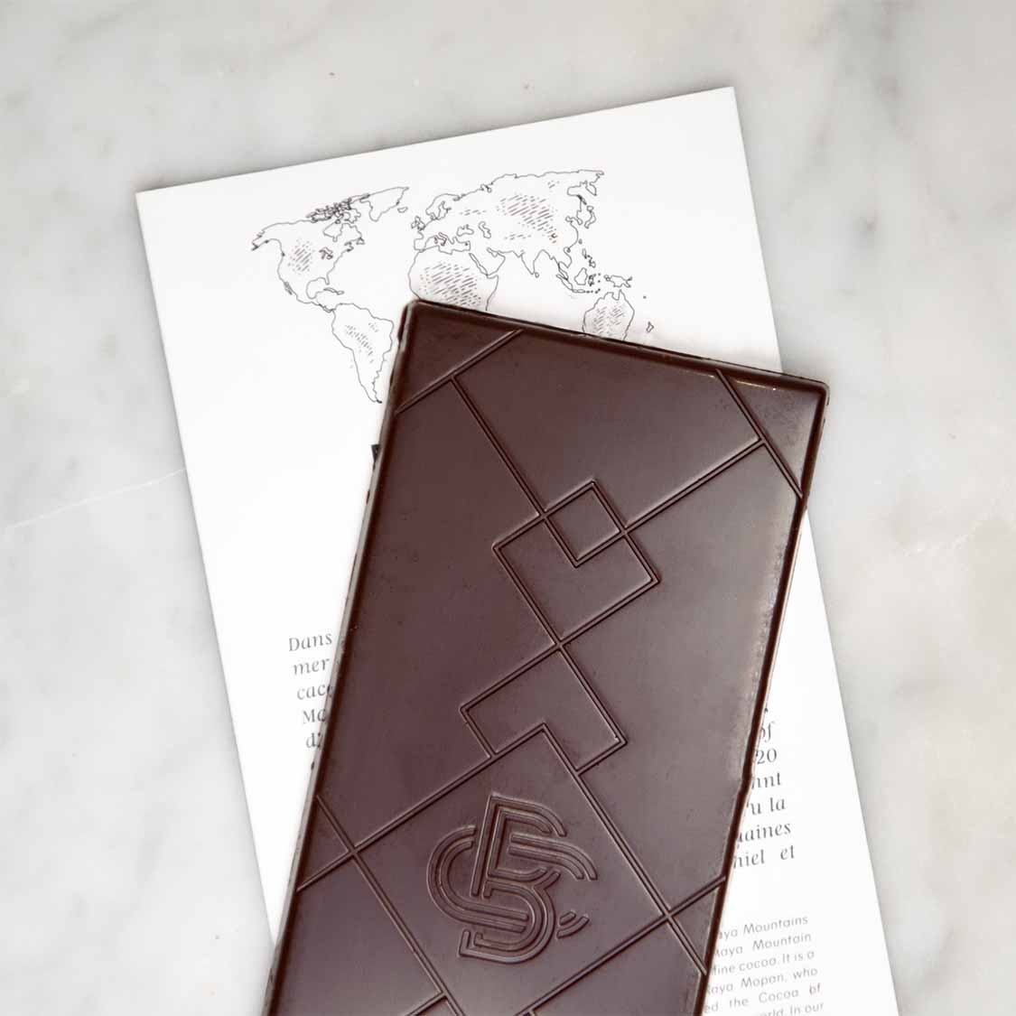 Barre chocolat noir, Chulucanas 71%