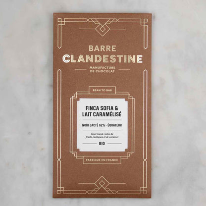 Barre chocolat Finca Sofia & lait caramélisé