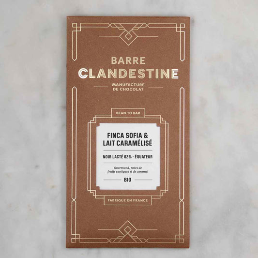 Barre chocolat Finca Sofia & lait caramélisé