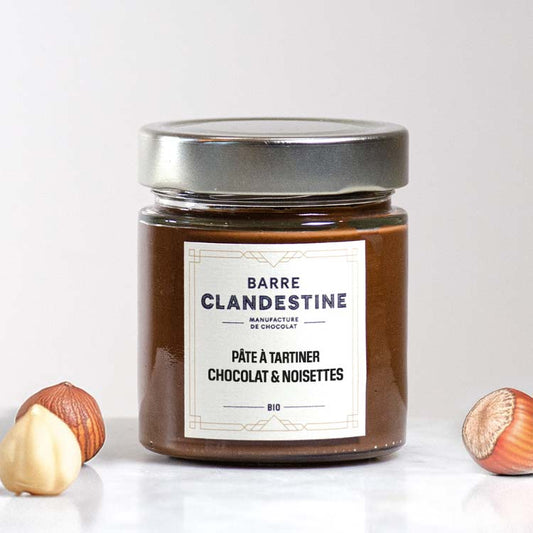 Pâte à tartiner chocolat et noisette