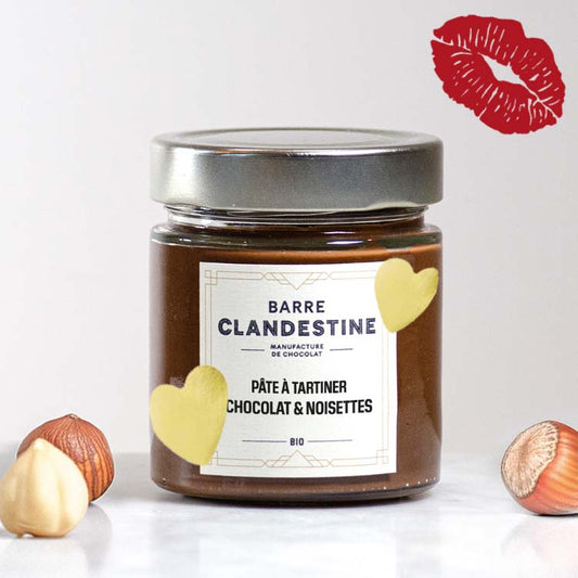 Pâte à tartiner chocolat et noisette