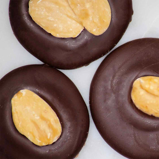 Chocolat et amandes grillées