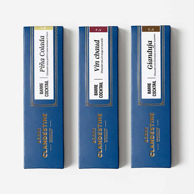 Barres Cocktail x 3