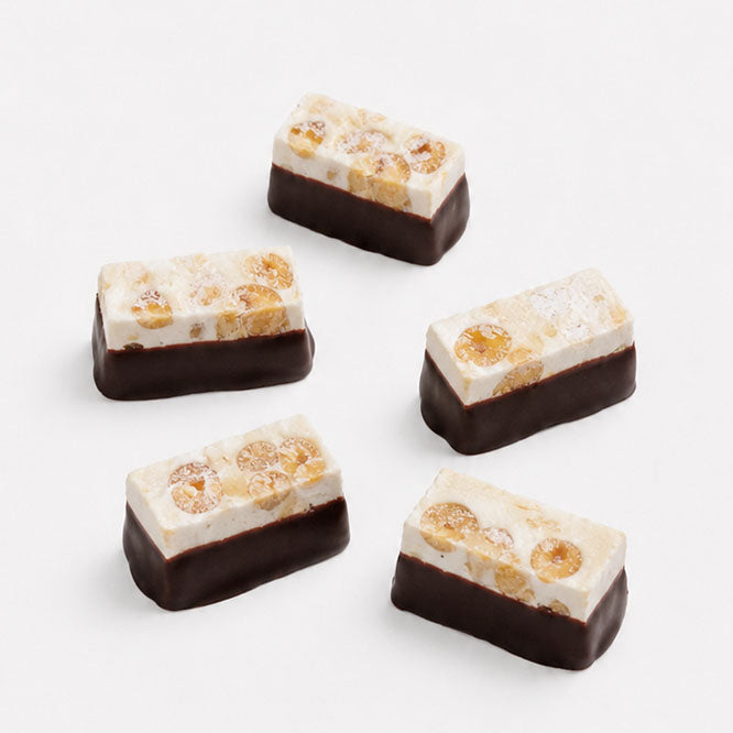Nougats chocolat noir