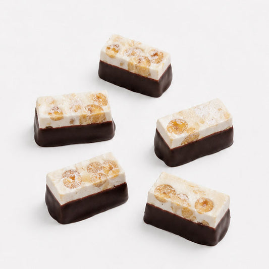 Nougats chocolat noir
