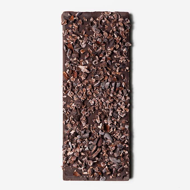 Chocolat noir, grué au Rhum