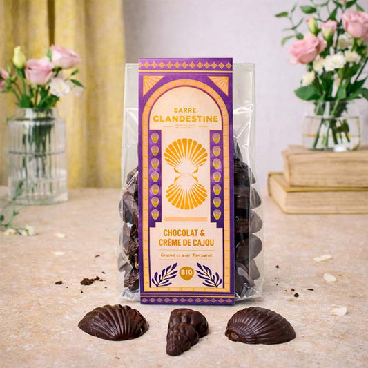 Coquillages - Chocolat et cajou