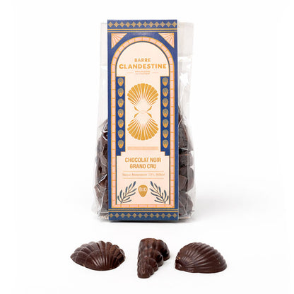 Coquillages - Chocolat noir