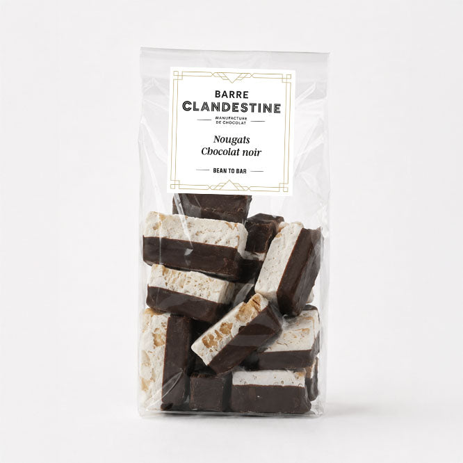 Nougats chocolat noir