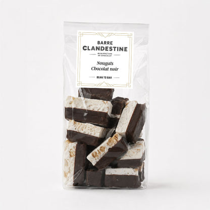 Nougats chocolat noir