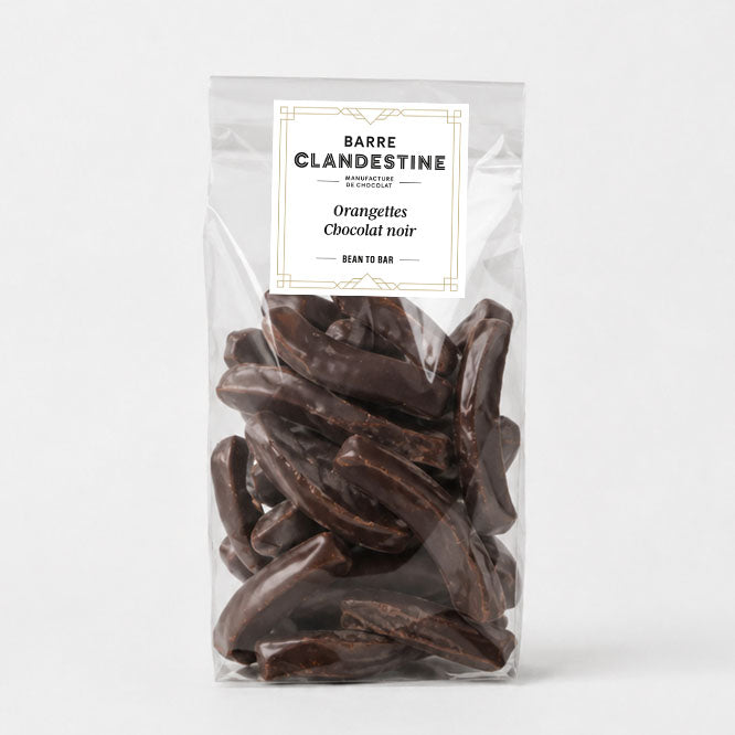 Orangettes chocolat noir