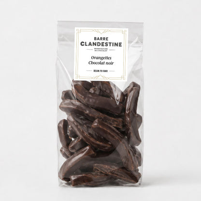Orangettes chocolat noir